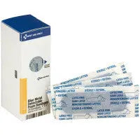 1 Inch X 3 Inch Metal Detectable Blue Bandage, Foam, 25 each - Smarttab Ezrefill- FAE-3110 - First Aid Market