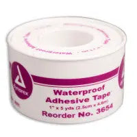 1 Inch X 5 Yard Waterproof Tape - Plastic Spool - 1 Each - M687-P - First Aid Market
