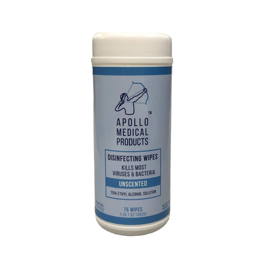 12 Pack Apollo Disinfectant Wipes (70% ethyl alcohol solution) - First Aid Market