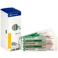 1" X 3" Adhesive Plastic Bandages, 40 Per Box - SmartTab EzRefill - FAE-3100 - First Aid Market
