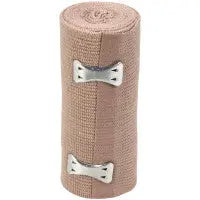 4 Inch X 5 Yard Elastic (Ace) Bandage W/ 2 Fasteners - 1 Each - M665 - First Aid Market