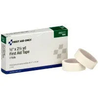 Adhesive Tape - 1/2 Inch X 2.5 Yard - 2 Rolls Per Box - AN5111 - First Aid Market