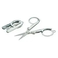 Folding Scissors, 3-1/2" (2” folded), Stainless Steel - First Aid Market