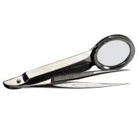 Tweezers W/ Magnifier - 3 3/4 Inch - 1 Each - M5079 - First Aid Market