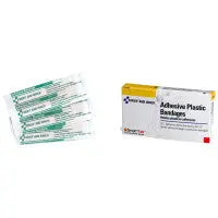 Adhesive Bandage - Plastic- 3/4 Inch - 16 Per Box - A100 - First Aid Market