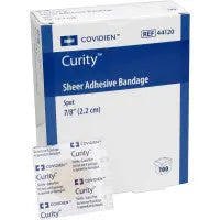 7/8 Inch Spot Bandage, 50 2-Packs, 100 Per Box - 0300021 - First Aid Market