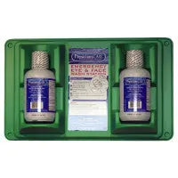 Double Eye Wash Station W/ Two 16 Ounce Plastic Bottles - M7012/ALT - First Aid Market