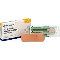 Adhesive Bandage - Plastic - 1 Inch - 16 Per Box - AN146 - First Aid Market