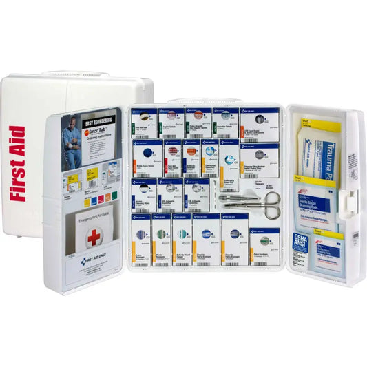 American Red Cross General Business Workplace First Aid Cabinet - First Aid Market
