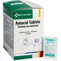 Antacid Tablets - 250 Per Box - I435 - First Aid Market