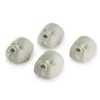 REPLACEMENT FACES FOR PRESTAN INFANT / BABY MANIKINS - 4 PACK - LIGHT SKIN - RPP-IFACE-4 - First Aid Market