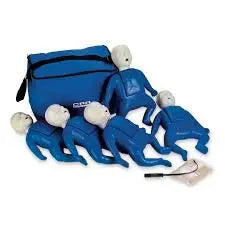 CPR PROMPT 5-PACK INFANT / BABY TRAINING MANIKIN - BLUE - First Aid Market