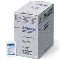 Aminofen - Acetaminophen 325MG, 500/BOX, 1625303 - First Aid Market