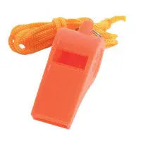 Basic Plastic Whistle with Lanyard - First Aid Market