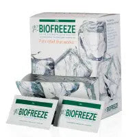 Biofreeze Pain Relieving Gel, 5GM., 100/Box, 31110 - First Aid Market