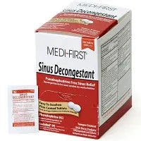 Sinus Decongestant, 250/Box, 80948 - First Aid Market