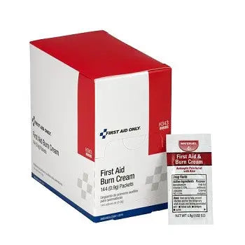 First Aid/Burn Cream, .9 gm. - 144 per box - First Aid Market