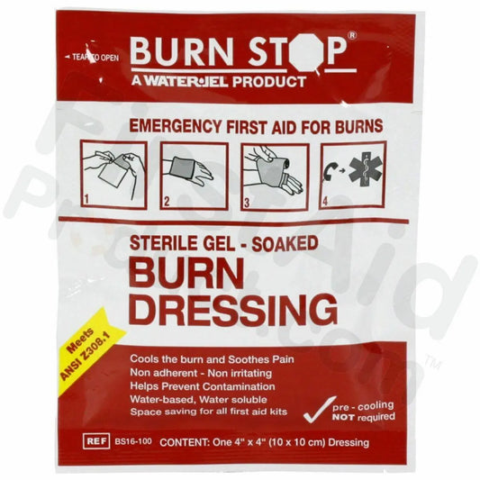 Burn Stop 4" x 4" Burn Dressing - First Aid Market