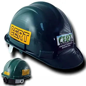 C.E.R.T. Deluxe Hard Hat - 5 Point Suspension - First Aid Market