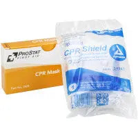 CPR Mask, One Way Valve, 1 Per Box, 2824 - First Aid Market