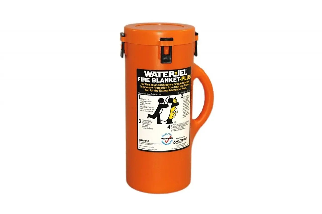 Water Jel Brand 6' x 5' Heat Shield, w/ Canister - 1 each - First Aid Market