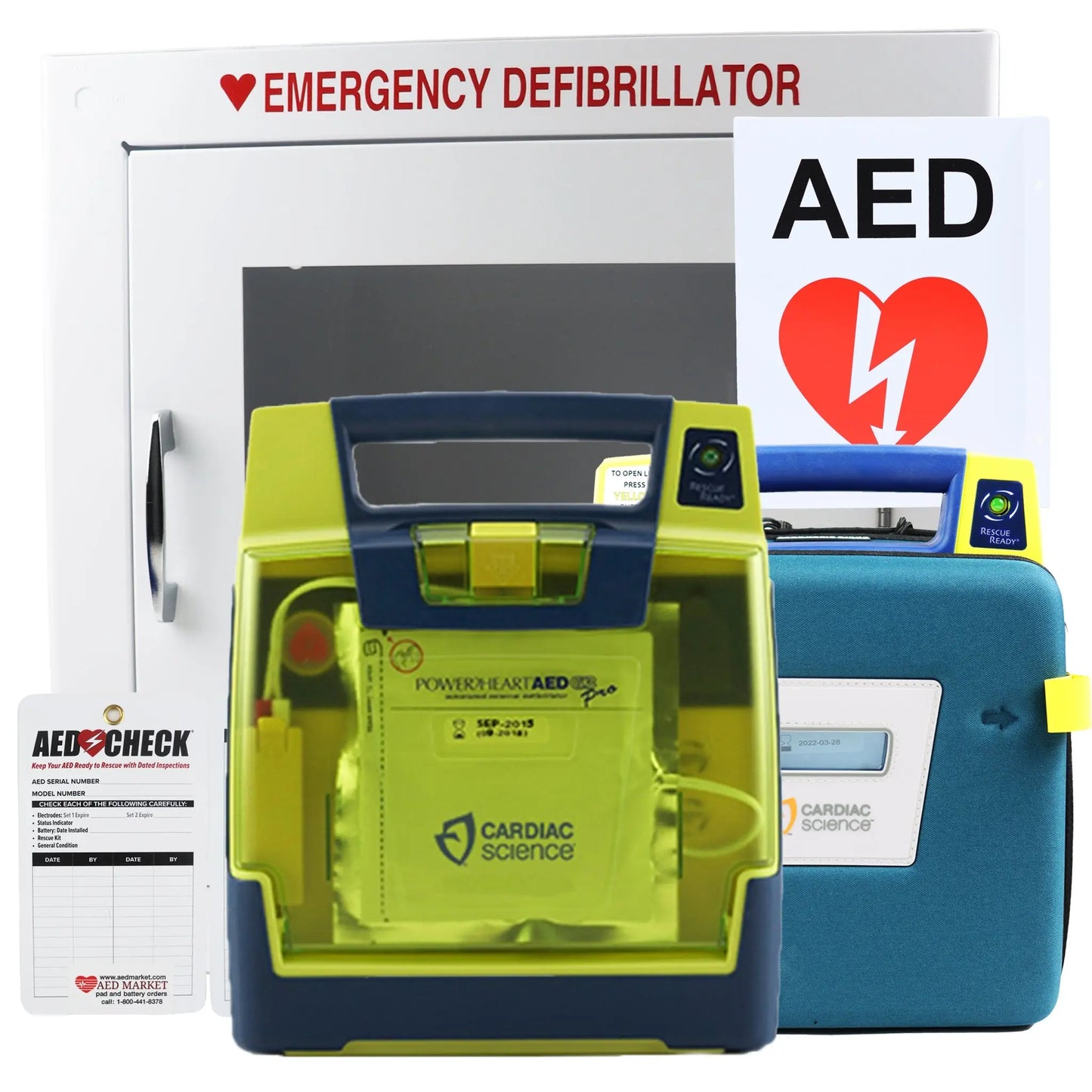 Cardiac Science Powerheart G3 Pro - New AED Value Package - First Aid Market