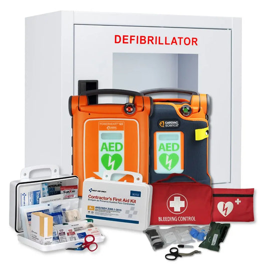 Cardiac Science Recertified Powerheart G5 Complete First Aid and AED Value Package - First Aid Market