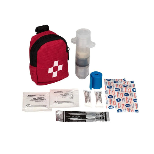 Clip-On First Aid Snake Bite Kit, 9 Pieces - First Aid Market