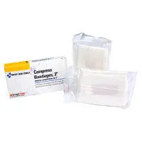 Compress Bandage, Off Center, 3 Inch - 2 Per Box - AN266 - First Aid Market