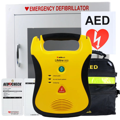 Defibtech Lifeline - New AED Value package - First Aid Market