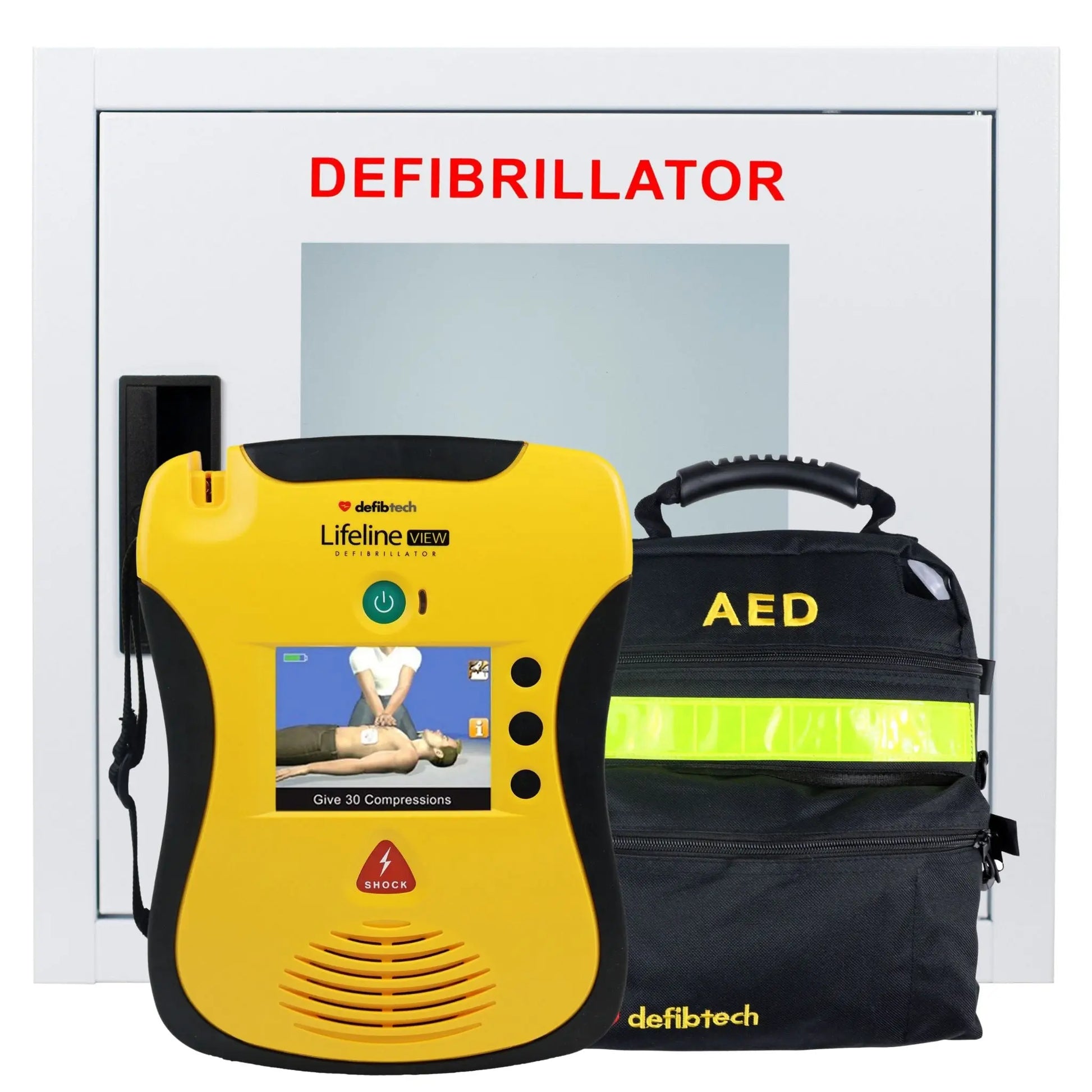 Defibtech Lifeline VIEW - Recertified AED Value Package - First Aid Market