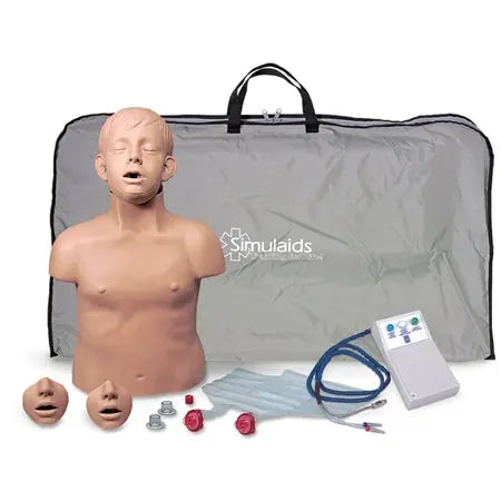 Brad Jr. CPR Training Manikin W/ Electronics and Bag - First Aid Market