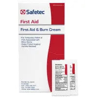 First Aid & Burn Cream .9GM. Pouch 144 Per Box, 53410 - First Aid Market