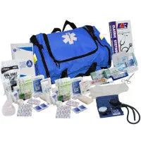 First Responder Kit - 151 Pieces - Blue - URG-999207N - First Aid Market