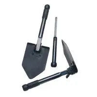 Folding Survival Shovel with Saw - First Aid Market