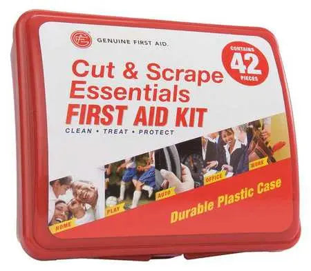 Genuine First Aid Kit Model 42 Red - 42 pieces - First Aid Market