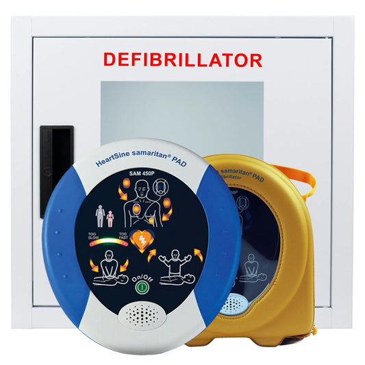 HeartSine 450P samaritan PAD AED - New AED Value Package - First Aid Market