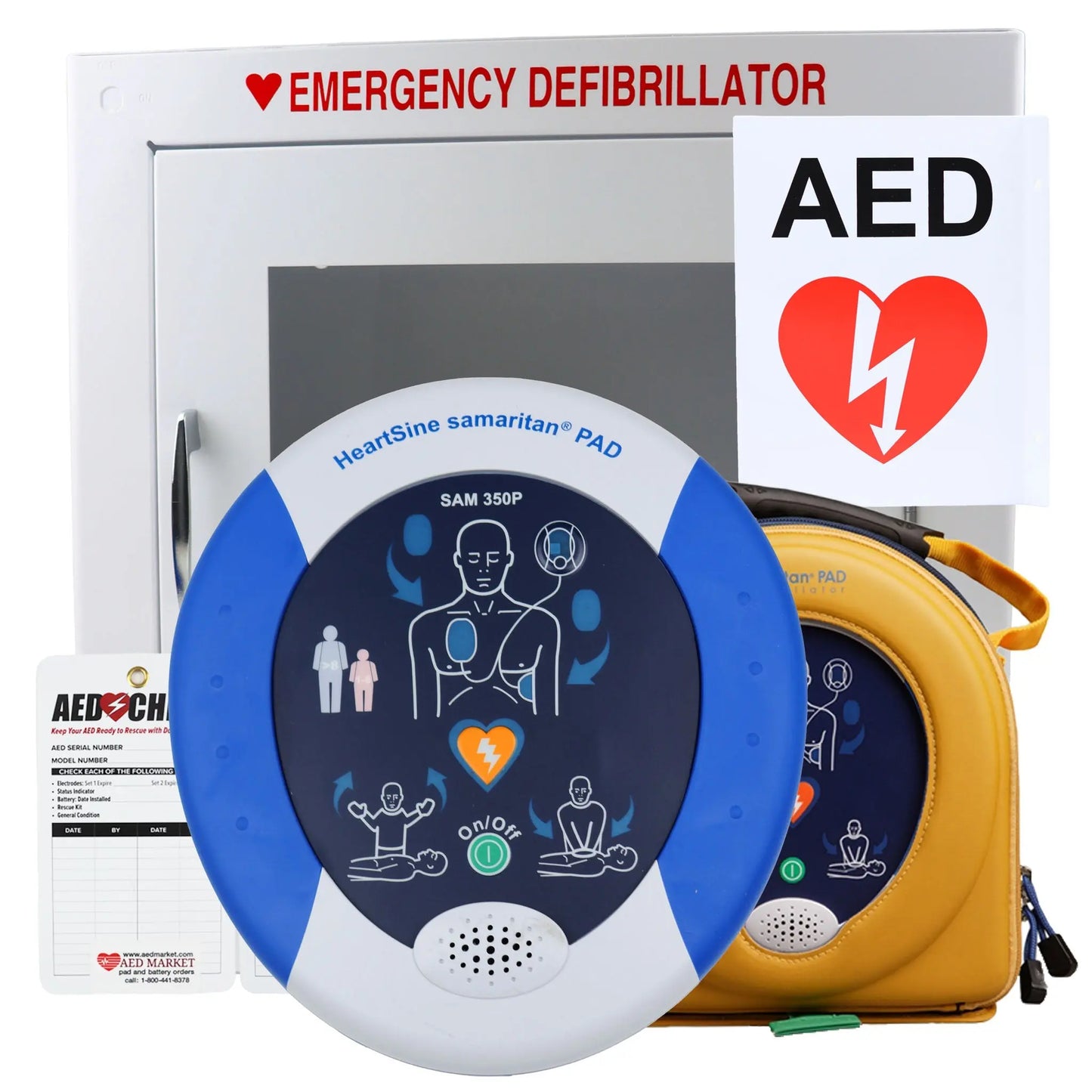 HeartSine Samaritan PAD 350P - New AED Value Package - First Aid Market