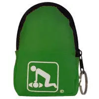 CPR Green Belt/Keychain Backback:Shield-Gloves - 911CPR-LGK - First Aid Market