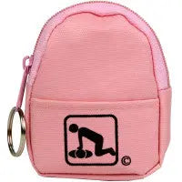 CPR Pink Beltloop/Keychain Backpack: Shield-Gloves-Wipes - 911CPR-HPK - First Aid Market