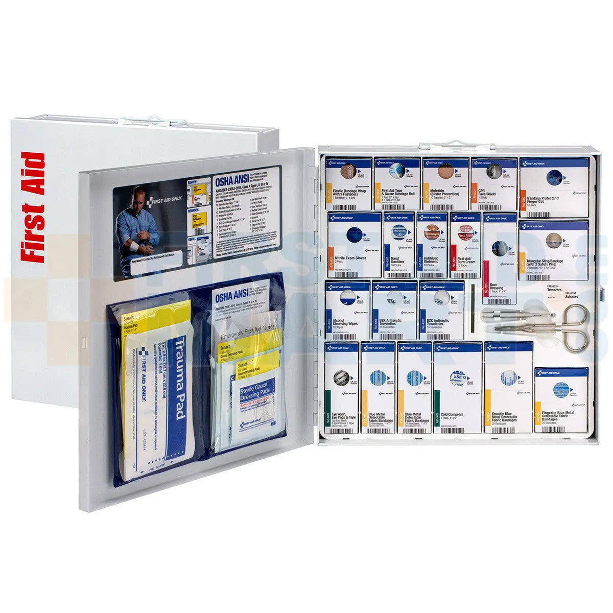 Large Metal SmartCompliance Food Service Cabinet, ANSI A+ With Meds - First Aid Market