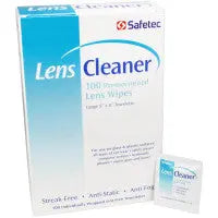 Lens Cleaner Wipes, 100 Per Box, 37000 - First Aid Market