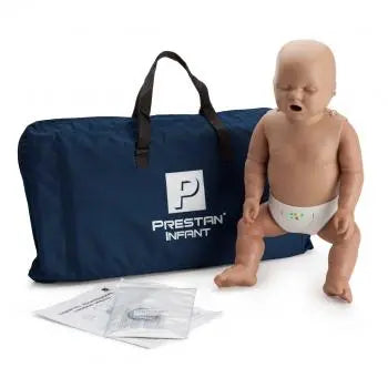 PRESTAN INFANT / BABY CPR MANIKIN W/ MONITOR - DARK SKIN - First Aid Market