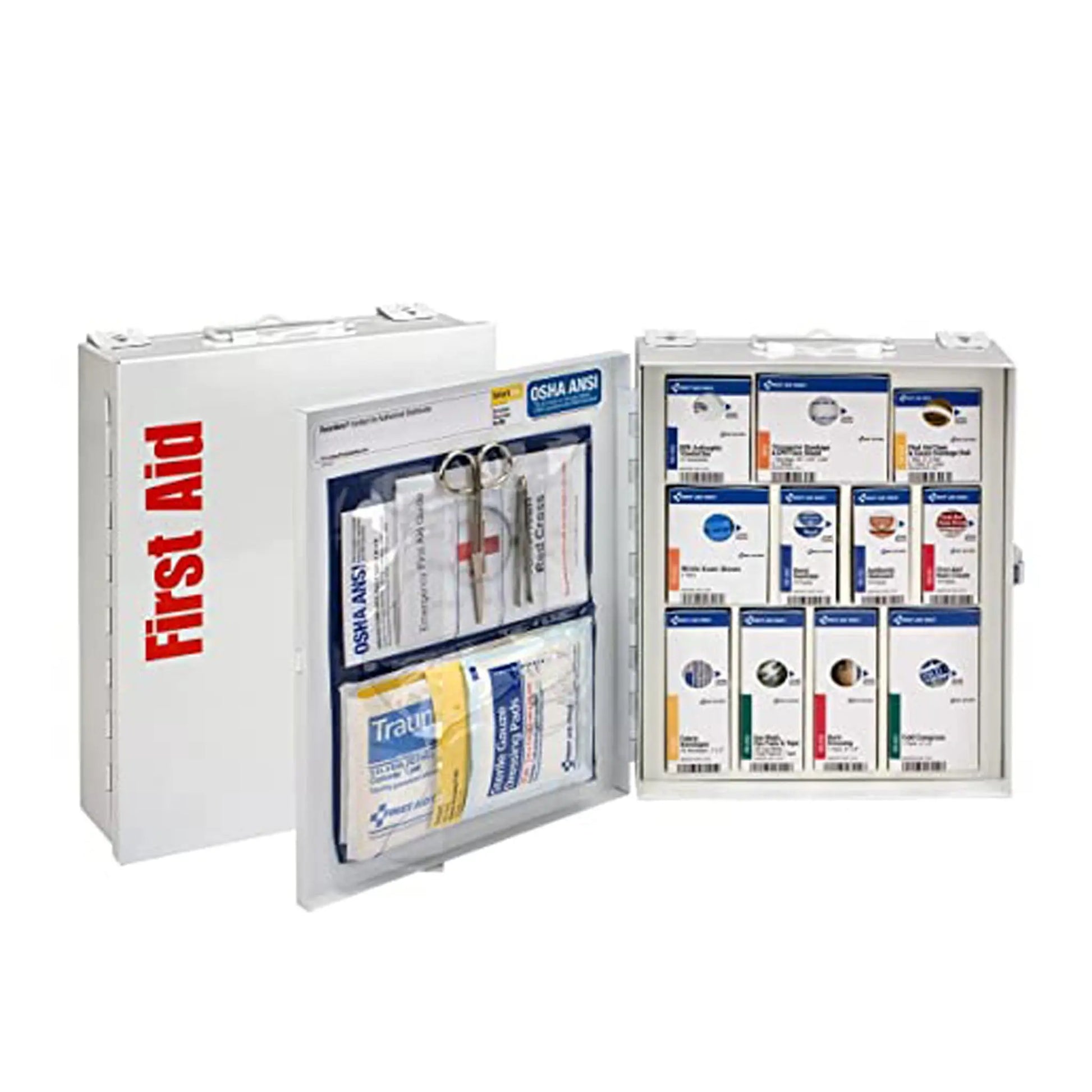 OSHA SmartCompliance Medium General Industry First Aid Cabinet - First Aid Market