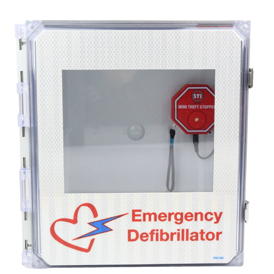 Outdoor AED Cabinet With Alarm - First Aid Market