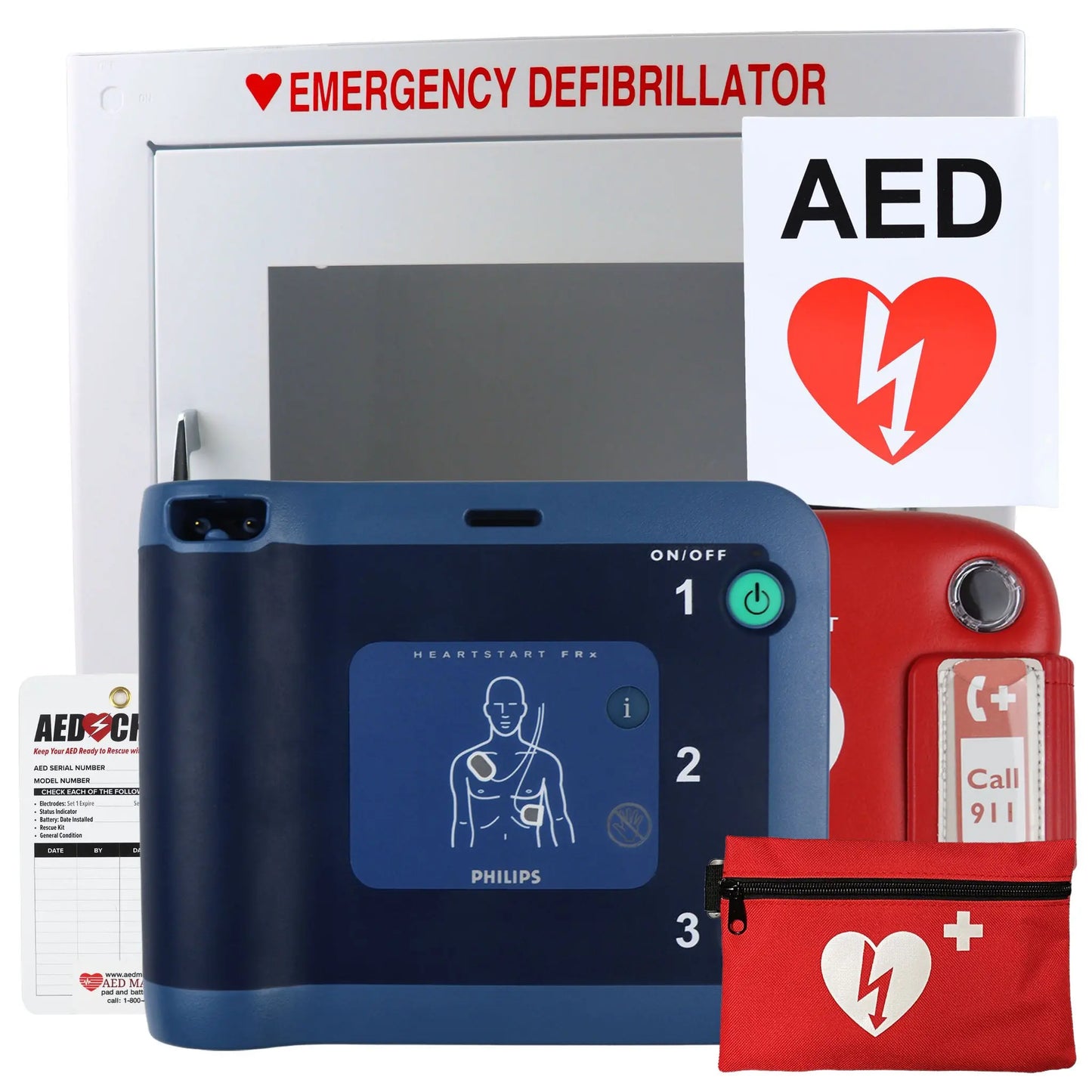 Philips Heartstart FRx AED Package (Lifelock Medical Refurbished) - First Aid Market