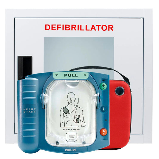 Philips Heartstart Onsite - Recertified AED Value Package (Lifelock Medical Refurbished) - First Aid Market