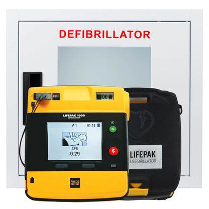 Physio-Control LIFEPAK 1000 AED Graphical Display - Recertified AED Value Package - First Aid Market