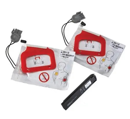 Physio-Control LIFEPAK CR Plus EXPRESS CHARGE-PAK with 2 Sets of Electrode Pads - First Aid Market