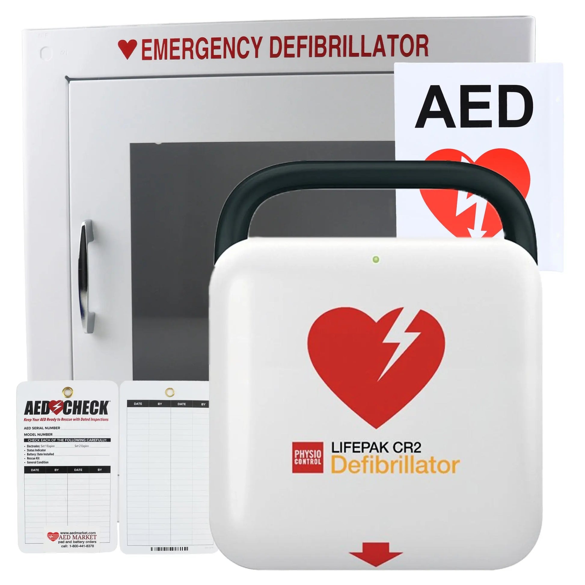 Physio Control LIFEPAK CR2 - New AED Value Package - First Aid Market